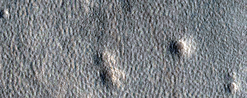Icy Crater Monitoring