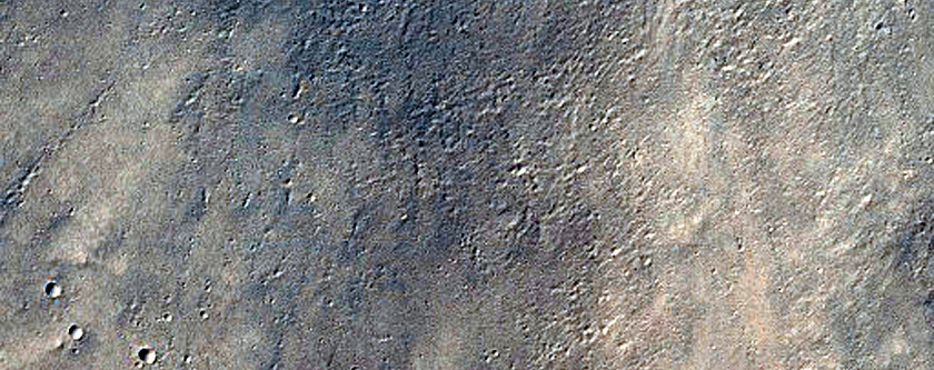 Small Very Recent Impact Crater