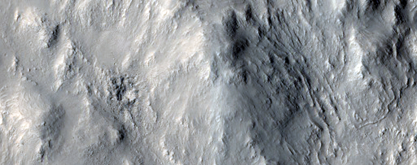 Escarpment East of Isidis Planitia