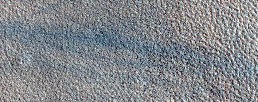 Region Just West of Northern Plains Crater in Panchaia Rupes