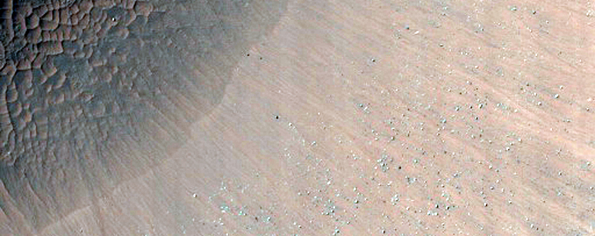 Monitor Slopes of Corozal Crater