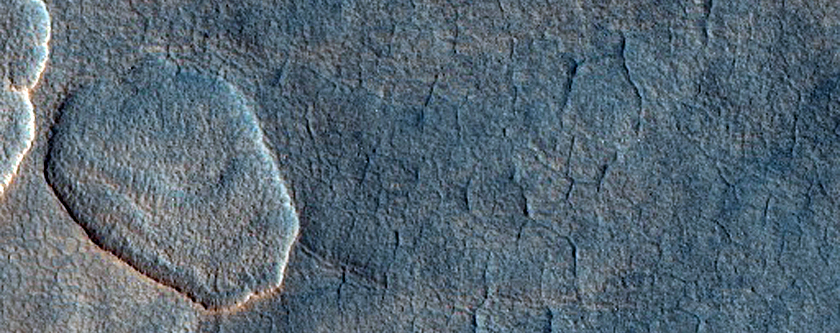 Layers in Utopia Planitia