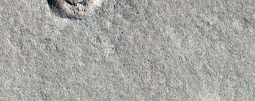 Possible Terraced Crater
