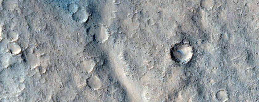 Deuteronilus Region Contact in Southern Isidis Planitia