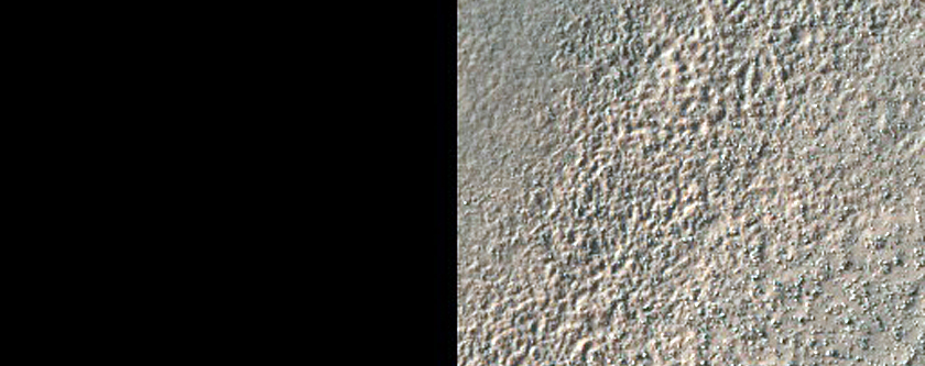 Crater Interaction with an Isolated Ridge in Hellespontus Region