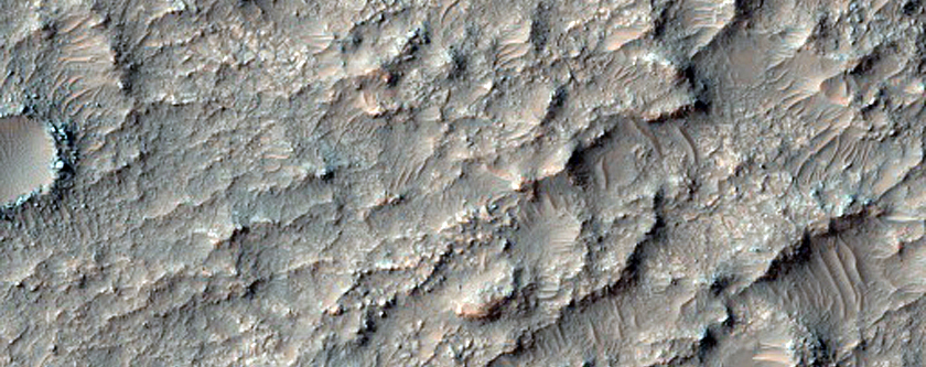 Candidate Landing Site for 2020 Mission in Kashira Crater