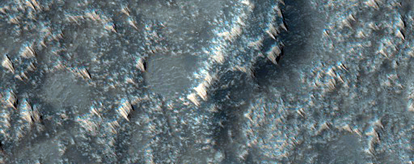 Lava Flows in Syria Planum
