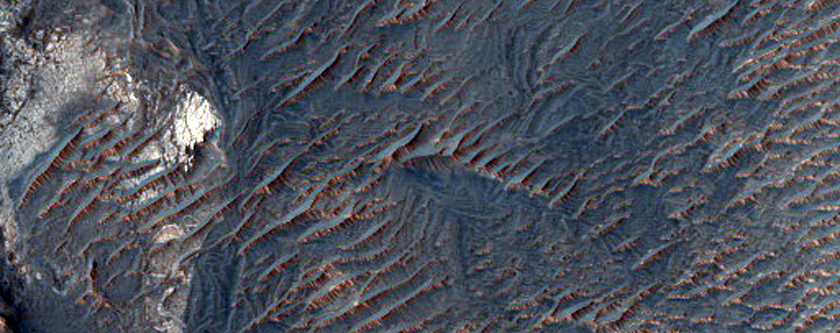 Light-Toned Deposits in Noctis Labyrinthus