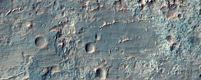 Light-Toned Deposits in Northern Ladon Valles Basin