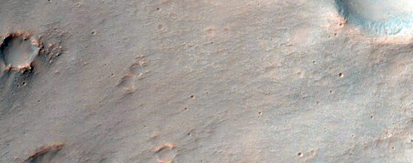 Crater with Central Pit in Terra Cimmeria