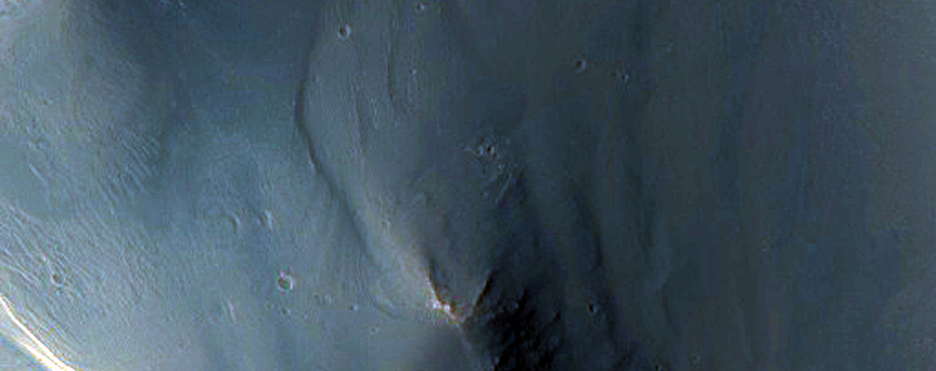 Light-Toned Deposits Exposed in Noctis Labyrinthus