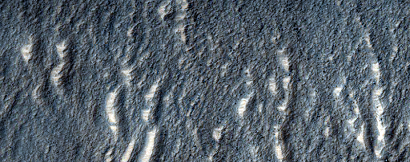 Layers in Crater South East of Hellas Planitia
