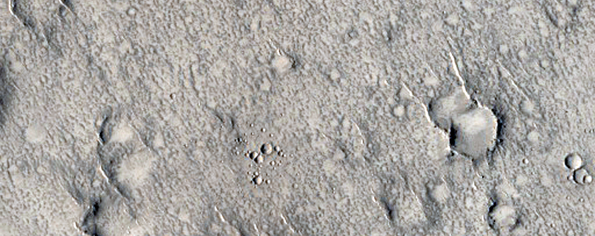 Sinuous Ridge in Isidis Planitia