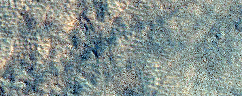 Crater on Northern Plains