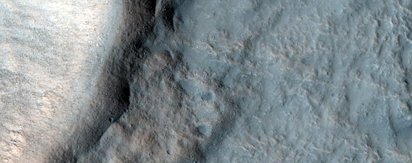 Crater in Acidalia Planitia