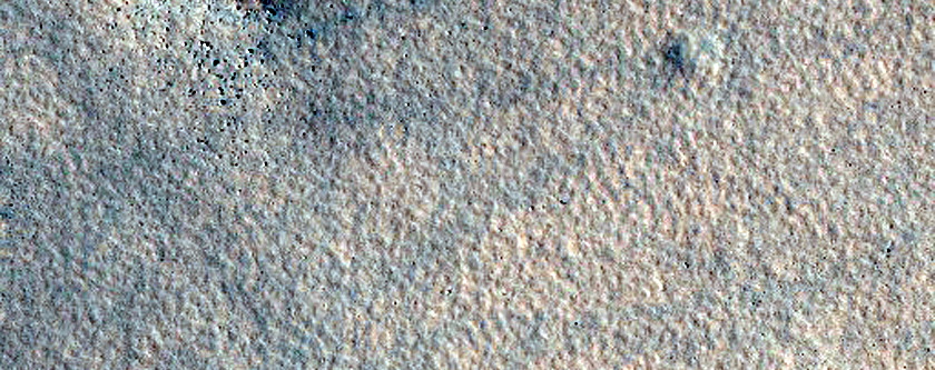 Icy Crater Monitoring