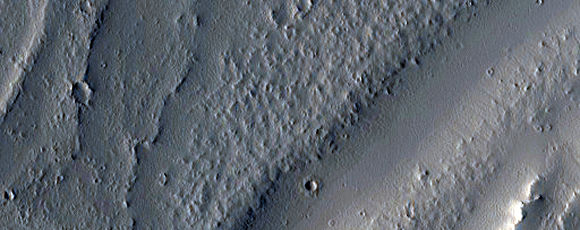 Lava Erupted from Fissure on Jovis Tholus