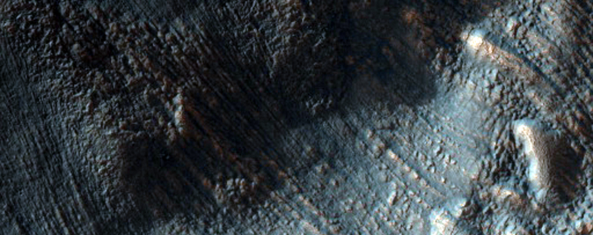 Mantle Detail in Icaria Planum