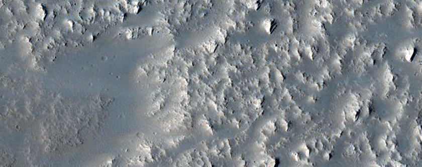 Daedalia Planum Lava Flows