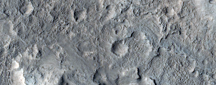 Deposits Near Baetis Chaos