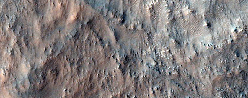 Knob in Northwest Hellas Planitia