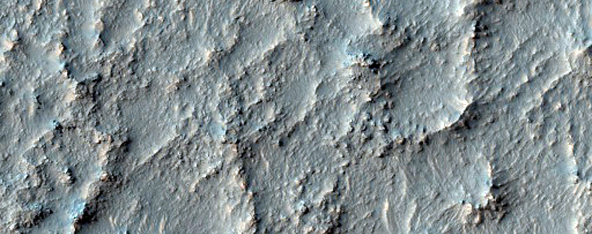 Martz Crater Floor