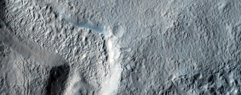 Fresh Shallow Valley and Associated Deposit
