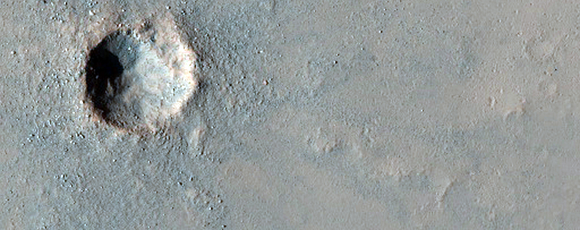 Very Fresh Small Crater