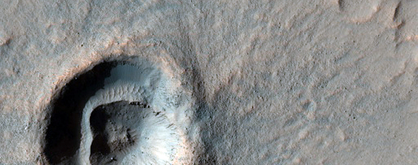 Small Fresh Impact Crater