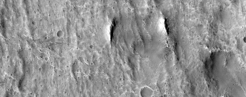 Fresh 1-Kilometer Impact Crater