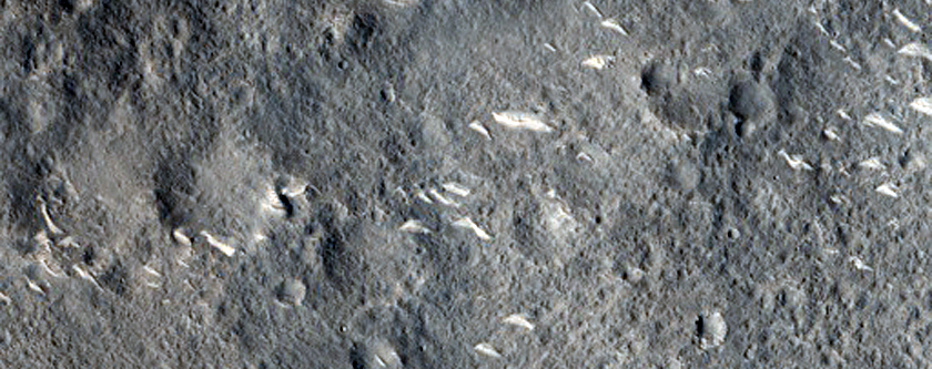 Pointed Mounds in Amenthes Cavi