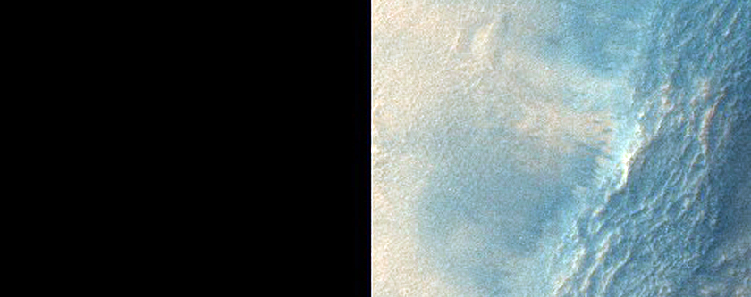 Monitor Crater Slope in Hellas Planitia