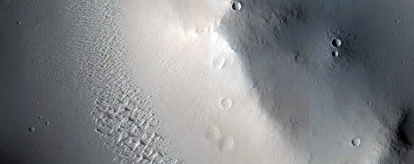 Degraded Crater in Arabia Terra