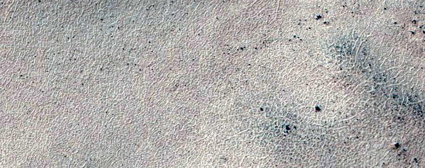 Barnard Crater Ejecta