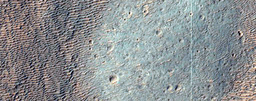 Wrinkle Ridge in Margaritifer Terra