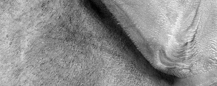 Layered Structure in Hellas Planitia