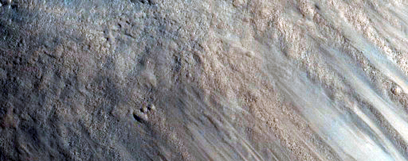 Crater with Steep Slopes