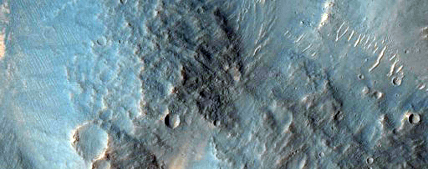 Ius Chasma Landslide