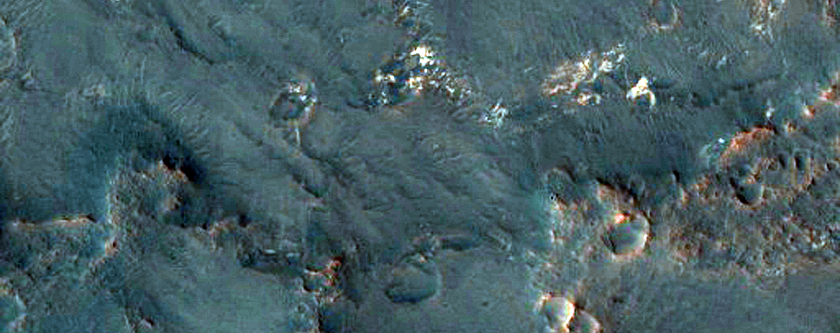 Potential ExoMars Landing Site Area in Mawrth Vallis