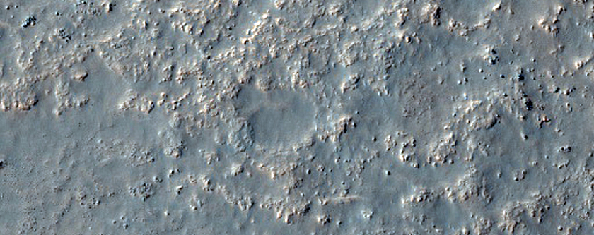 Area Adjacent to Terra Sirenum Craters