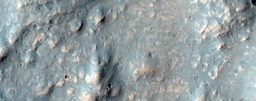 Thermally-Contrasted Ejecta and Crater Floor Materials