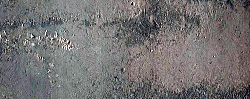 Transverse Aeolian Ridges on Rectilinear Patterned Ground