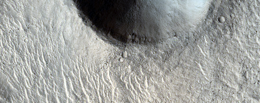 Fresh Impact Crater