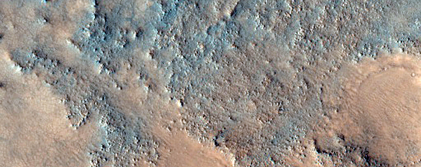 Diverse Bedrock Layers on Antoniadi Crater Basin Floor