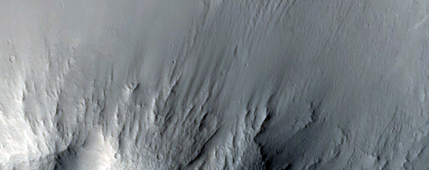 Impact Crater with Central Peak
