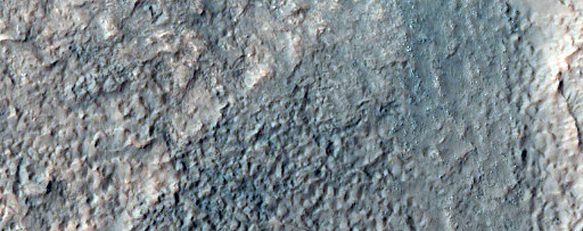 Gullies along Trough Near Mariner Crater