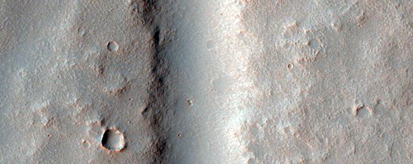 Bedrock Channels in Northern Hellas Region