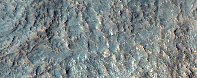 Possible Gullies in Crater South of Runanga Crater