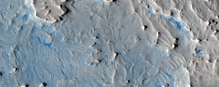 Outcrop in Northern Meridiani Planum