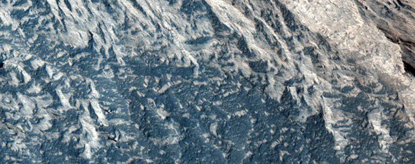 Monitor Slopes in Melas Chasma